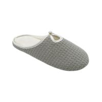 High quality Stylish pearl decoration Spring cotton Soft Slip-on Non-slip Casual Breathable Fabric Home Indoor Slippers