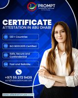 Attestation Services In Abu Dhabi