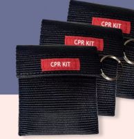 CPR breathing barrier mask key chain