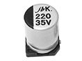 JCK - 1000H to 2000H at 105Â°C SMD Aluminum Electrolytic Capacitor