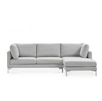 Yimi - Fabric Adams Chaise Sectional Sofa