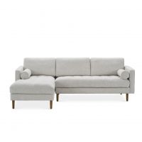 Yimi - Fabric Madison Chaise Sectional Sofa