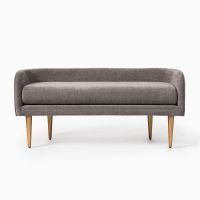 Yimi - Celine Fabric Bench For Bedroom