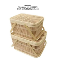 Wholesale Bamboo Basket Handmade Picnic Basket