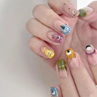 Painted Graffiti Cartoon Advanced Customized Nail Enhancements