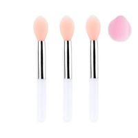 JYSCSilicone Lip Brush with Lid dust lip film brush lipstick brush Lipstick brush Glitter eyeshadow brush portable multifunctional brush