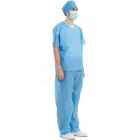 Wholesale High Quality Unisex Custom Scrubs Hospital Uniforms disposable sterilized sms surgical scrub suits