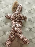 children snowsuit with faux fur