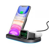 Wireless phone charger fast 3 in 1 wireless charger wholesale wireless phone charger