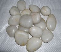 White Pebbles, Garden Stones, Landscape Rocks