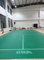 professional pickleball flooring for indoor usage