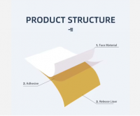 Art Coated Adhesive Sticker Paper