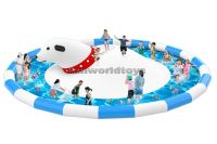 Polar Bear Inflatable Water Jumping Cloud