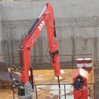 Pedestal Rock breaker Boom System