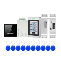 Access Control Kit Keyboard RFID Card Reader Access Control System Combination