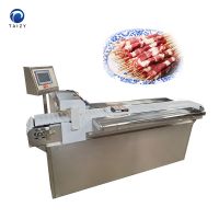 Automatic Meat Satay Skewer Machine BBQ doner Kebab Skewer Machine