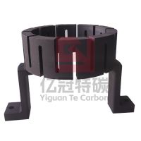 Graphite heater vacuum elements