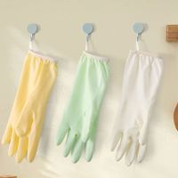 Wholesale PVC cleaning gloves - thick and durable, suitable for household cleaning, water-resistant, anti-slip, safety gloves