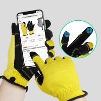 Touchscreen-enabled Convenient Working Gloves With