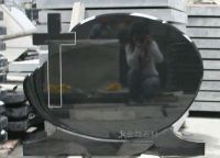 Popular Black Polished Granite Bench