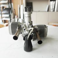 DE170 170cc Air-Cooled Twin-Cylinder 2-Stroke Engine