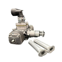 DE120 120cc Twin-Cylinder Air-cooled Gasoline Engine for Industrial UAVs