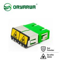 SC Duplex Metal Shutter Adapter