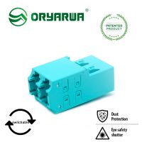 LC Duplex Polarity Switchable Adapter