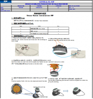 Buckle Of Shoes And Electric LED