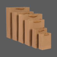 Kraft Paper Shopping Bags