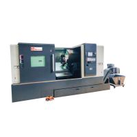 CNC Lathe With Hard Rail Inclined