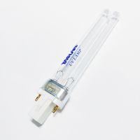 G23 compact uv lamp GPX5 uvc germicidal lamp 5w H shape 254nm quartz glass tube