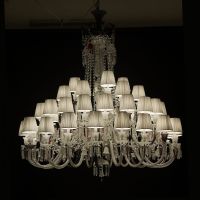 Baccarat 48 Light Grand Wedding Hall Crystal Chandelier