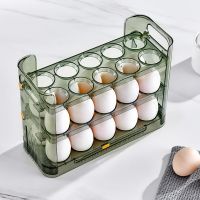 Auto-back 3layers Fridge Egg Rack