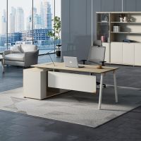 office furniture L-shaped 1.8m 2m Executive Table manager desk Teak