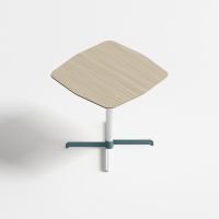 Office furniture 0.8m square negotiation table Meeting Conference table 2 4 person