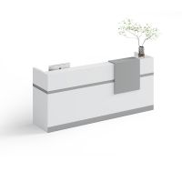 2m 2.4m Reception Desk Front table