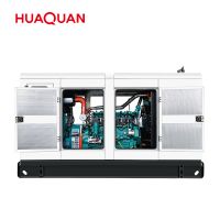 Silent gas generator set 100kW new powered by HUAQUAN Ex-factory price