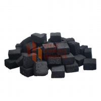 Briquette Coconut Charcoal Flat