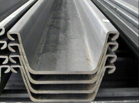 Factory direct supply 10.5mm thickness steel sheet pile type 2 SY295