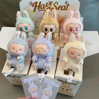 Labubu Original First Generation PVC Monster Dolls PopMart Macaron Mini Blind Box Plush Toy Labubus Vinyl Labubu Original