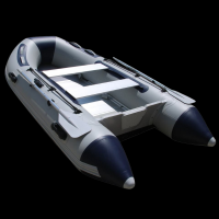 14ft Aluminum Floor PVC inflatable Transom Boat