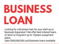 BUSINESS LOANS AVAILABLE FOR START-UP AND EXPANSIONS