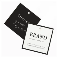 Custom Clothes Swing Tags Label Print