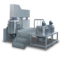 Cosmetic creams vacuum homogeneous mixer