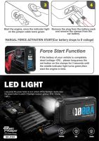 Car Portable Jumper Starter With Air