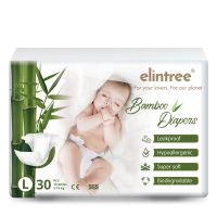Disposable Absorbent Biodegradable Bamboo Diapers
