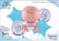 Baby Collection 5pcs Foil Balloon Set