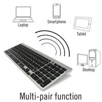 2 Zone Bluetooth Mac Compatible Keyboard