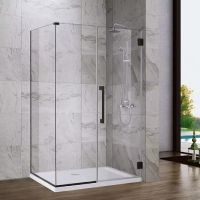 High Quality shower doors tempered glass Interior Partition door glass for bathroom